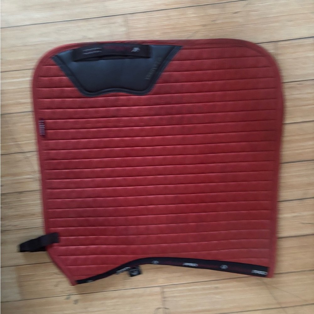 Red Quilted Saddle Pad